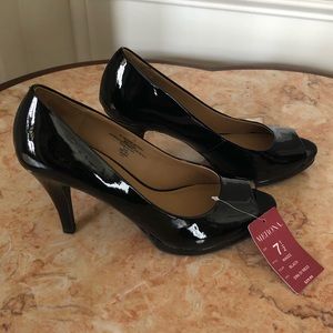 Merona Black Patent Heels